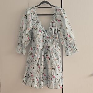 NWOT Hill House Mini Ophelia Dress In Pond Floral